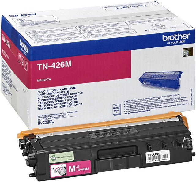 Brother Original Tonerpatrone TN426M Magenta für Brother HL-L8360CDW und MFC-L8900CDW - Bild 1