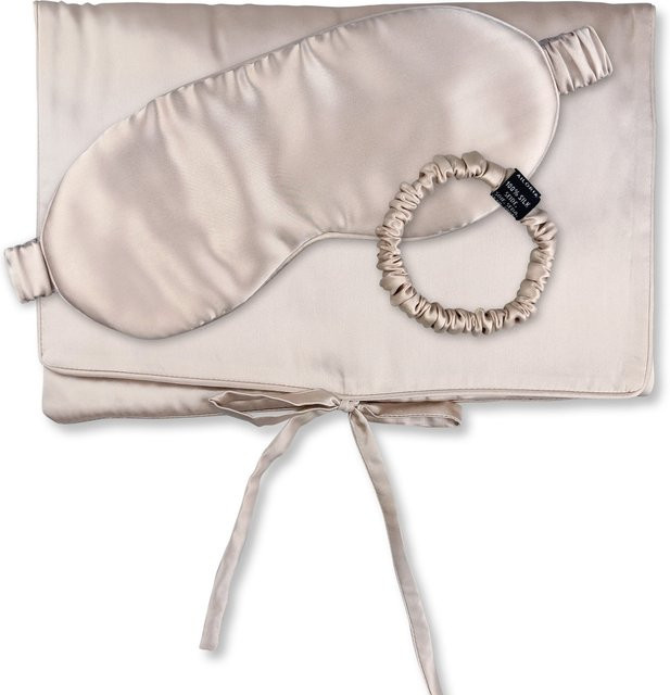 AILORIA Travel Set mit Schlafmaske, Scrunchie und Tasche - Bild 1