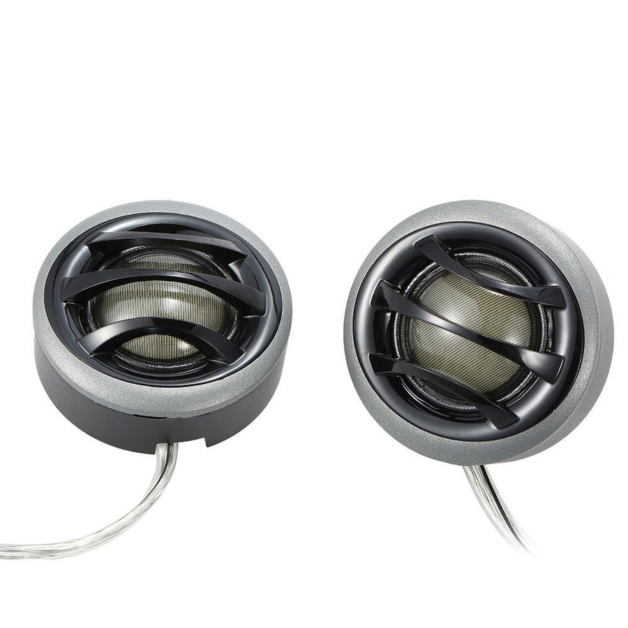 VehicleKit Micro Dome Car Audio Hochtöner-Lautsprecher mit integrierter Frequenzweiche, 1 Paar, 150W - Bild 2