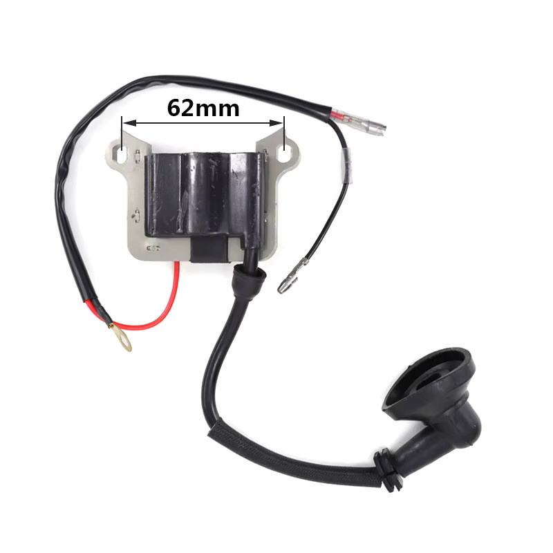 XCAN Zündspule Schwarz 62mm für 43CC 52CC 40-5 44-5 Freischneider und Rasenmäher - Bild 2
