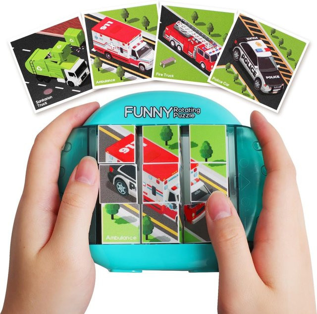 Yiran toy 4in1 Rotierendes Puzzle, Fidget Spielzeug, ab 3 Jahre - Bild 1