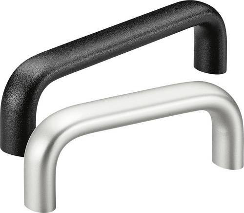 Rohde Maschinengriff MO-20.F100.01 aus Aluminium in Silber matt, 2er-Set, L: 11,3 cm, B: 2,0 cm, H: 5,0 cm - Bild 1