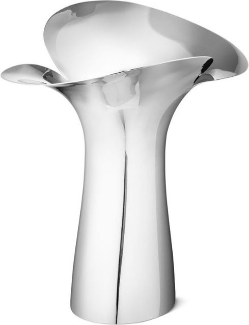 Georg Jensen Bloom Botanica Vase aus Edelstahl in Silber, Höhe: 22,0 cm - Bild 1