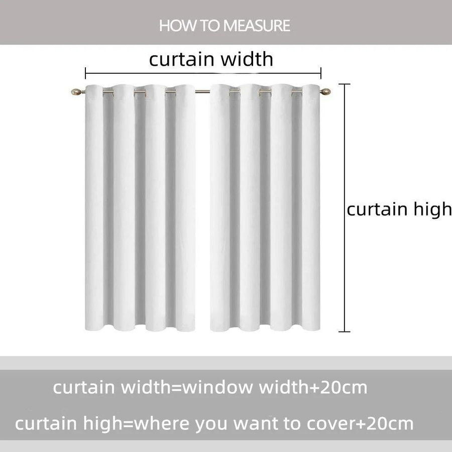 Yiran Furniture Vorhang Set mit Holzmaserung in Braun, 2 Stück, halbtransparent, Polyester, Breite: 65 cm, Höhe: 60 cm - Bild 3