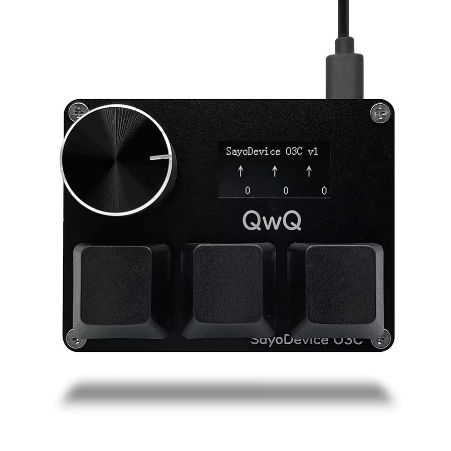 SayoDevice O3C Magnetische Rapid Trigger Tastatur mit Hall-Effekt Schaltern in Rosa und Weiß - Bild 2