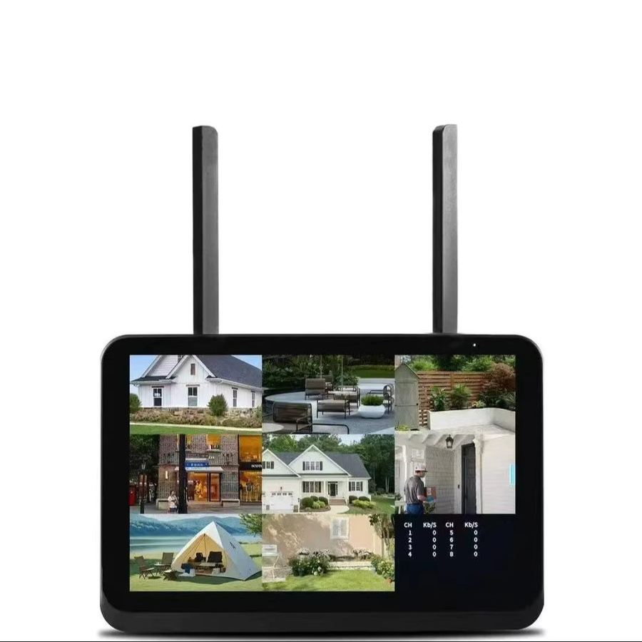 Uzoom 4K 8CH Wireless NVR Sicherheitskamerasystem mit 7-Zoll-Monitor, WIFI und Personenerkennung via iCSee - Bild 7