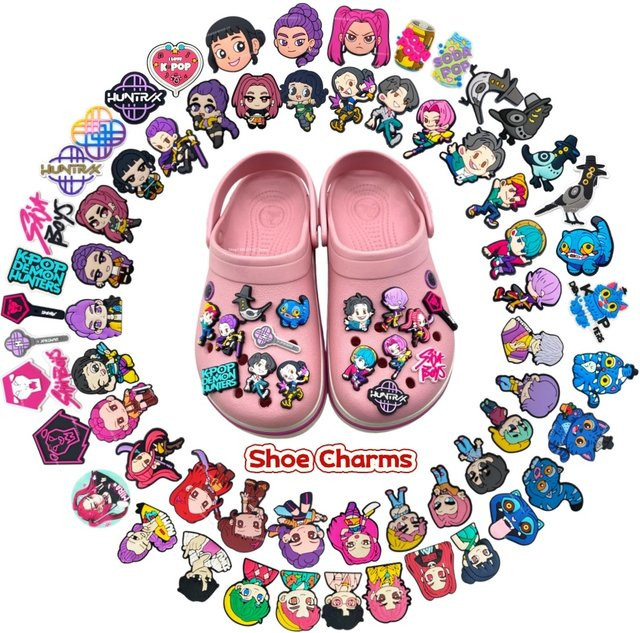 Hasbro Schuh-Charms, Cartoon-Figuren, PVC, Bunt - Bild 1