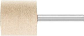 PFERD Feinschleifstein PFZY 3030, Farbe Beige/Weiß, B/H: 30 x 30 mm, Dicke: 6 mm - Bild 1