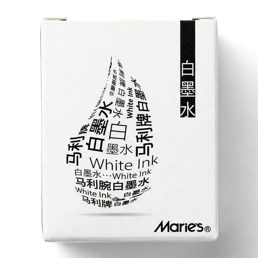Marie's Korrekturflüssigkeit Weiß mit Pinsel für Kunst und Schule, 30 ml - Bild 6