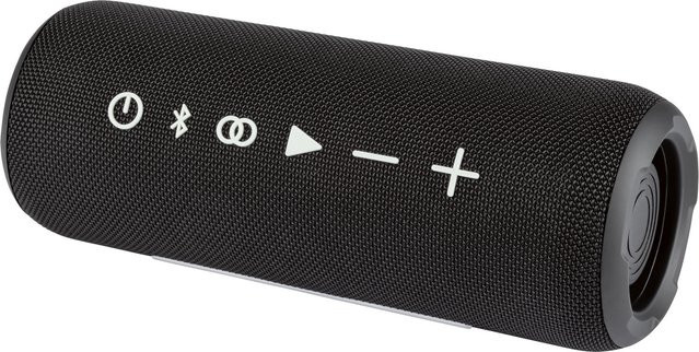 Silvercrest Rhythm Blast Bluetooth Lautsprecher in Schwarz mit 2x 15 W RMS, IPX7 wasserfest, USB-C und 3,5 mm Klinke - Bild 1