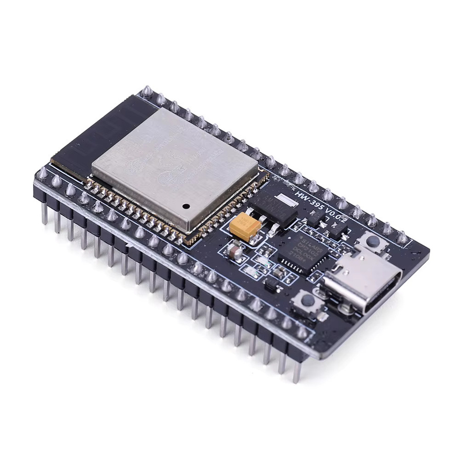 APWIKOGER ESP32 WROOM-32 Entwicklungsboard in Schwarz mit USB-C, WiFi und Bluetooth Dual-Core-Funkmodul - Bild 4