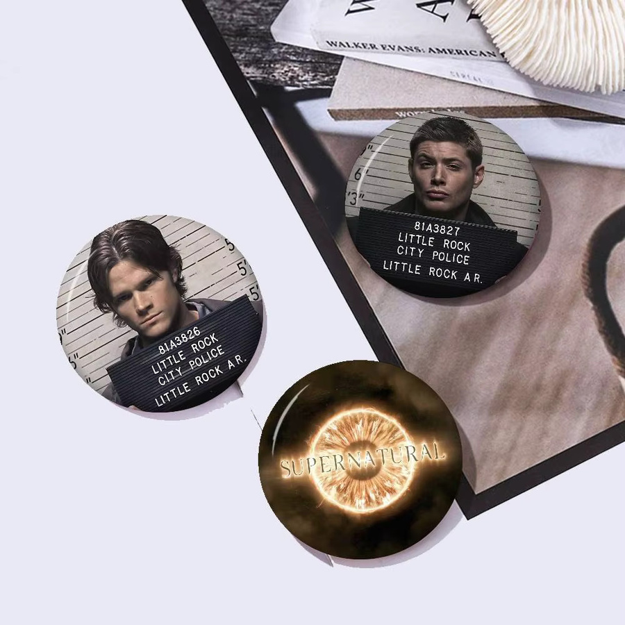 Anstecknadel Supernatural, Metall, Kinder - Bild 2
