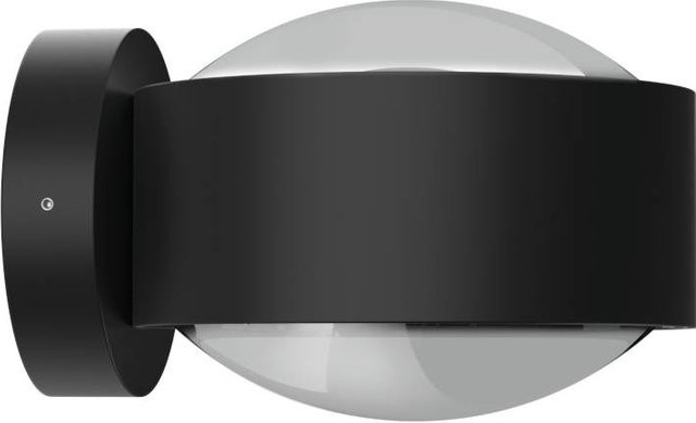 Top Light Puk Maxx Wall LED-Wandleuchte in Schwarz Matt mit warmweißem Licht (2700K) - Bild 1