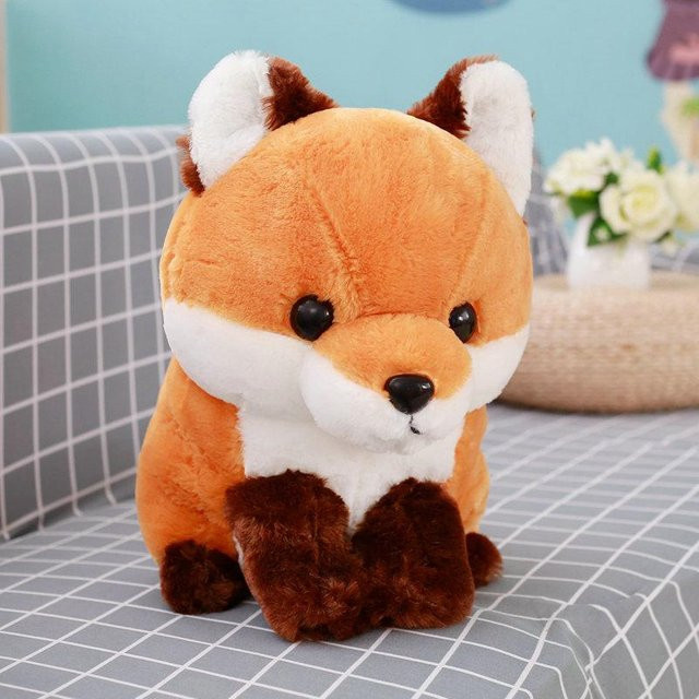 Fuchs Plüschtier, braun, 40cm - Bild 1