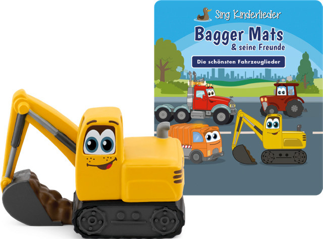 tonies Bagger Mats & seine Freunde Sing Kinderlieder Hörfigur ab 3 Jahren - Bild 2