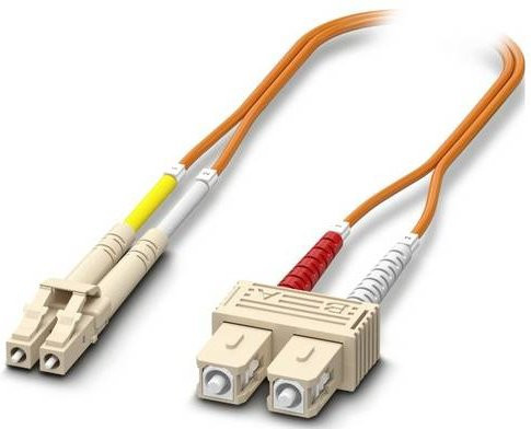 Phoenix Contact Ethernet-LWL-Kabel LC, orange - Bild 1