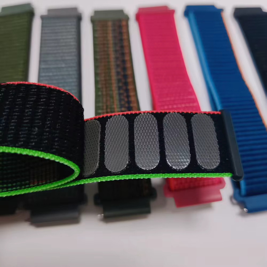 COROS Uhrenarmband Nylon, Schwarz, Unisex, 20 mm, 22 mm - Bild 1