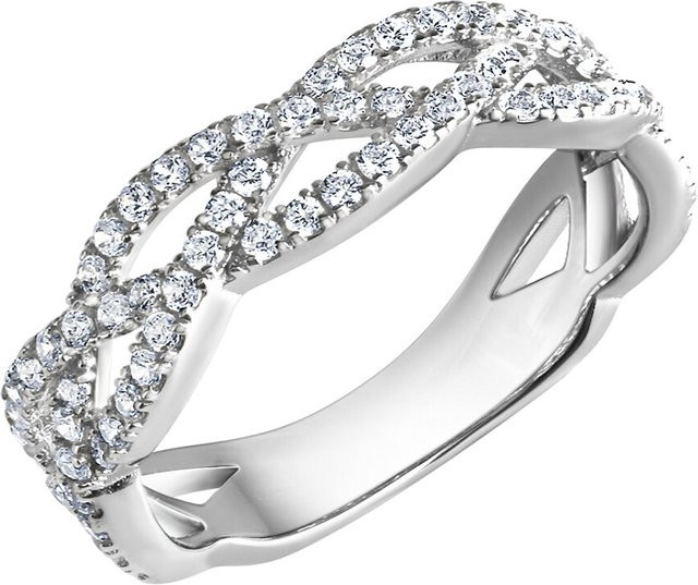 Zeeme Ring 925 Silber, Zirkonia, Damen - Bild 1