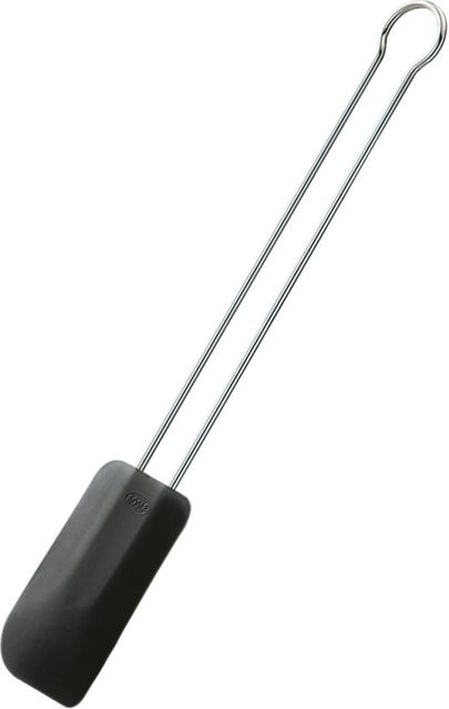 Rösle Teigschaber aus Silikon in Schwarz, B/T/H: 20 x 2,7 x 0,7 cm - Bild 1