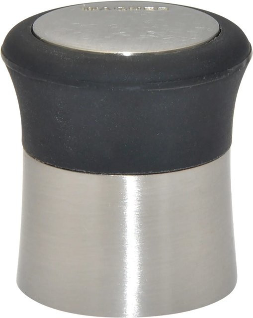 Wagner System Türstopper mit Schraube in Edelstahloptik Silber Durchmesser: 20 mm - Bild 1
