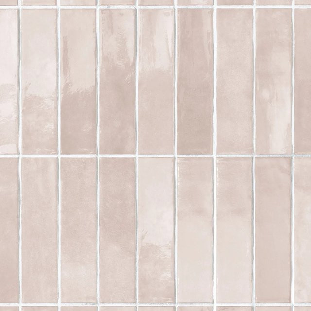 Grosfillex Wandpaneele Element 3D Optik Vertical Tiles in Pink, Breite: 37,5 cm, Höhe: 260 cm - Bild 1