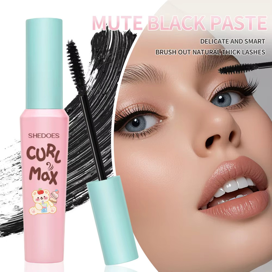 Curly Thick Mascara, Black, wasserfest - Bild 3