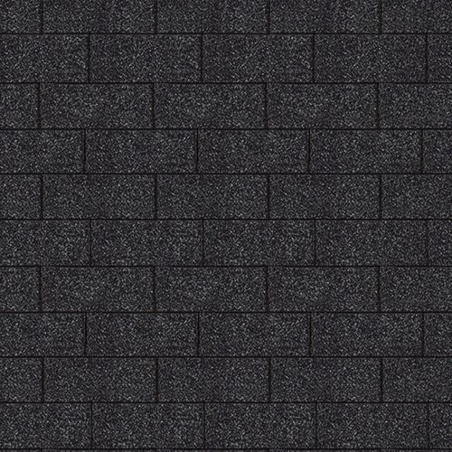 KARIBU Dachschindeln aus Bitumen in Schwarz, 3 m² Dacheindeckung - Bild 1