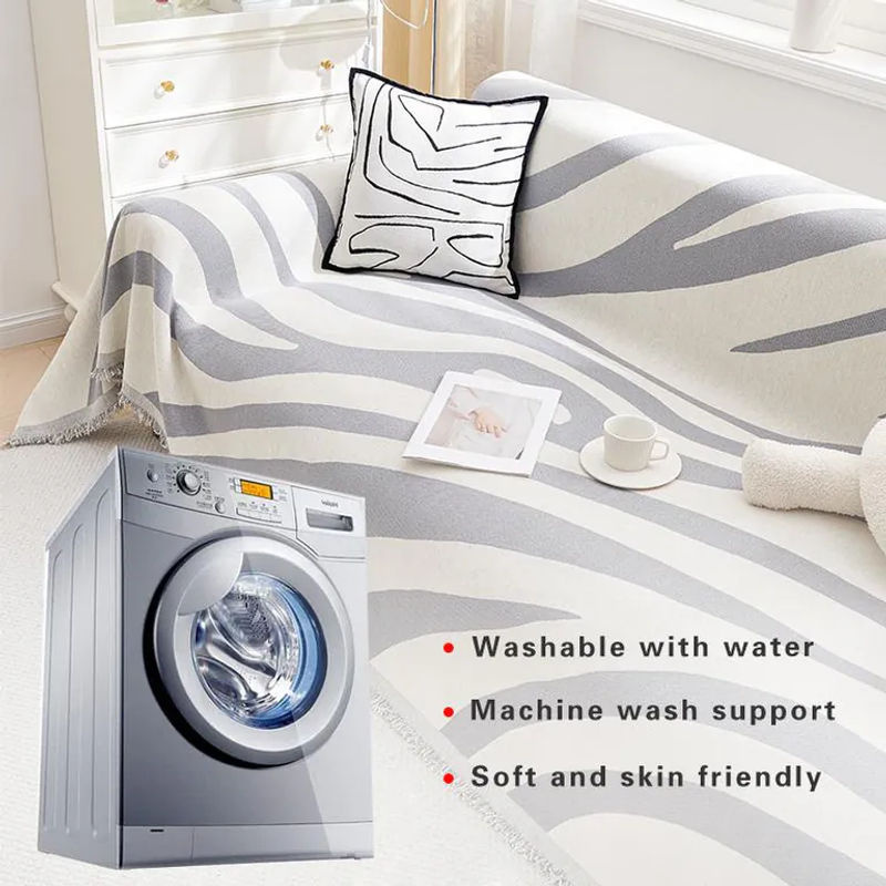 Universeller Sofabezug von Super Six in Beige, rutschfest und staubdicht, Breite: 180 cm, Tiefe: 130 cm - Bild 2
