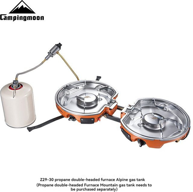 Camping moon Propan und Berggas Erweiterung für Outdoor-Herde mit Verbindungsrohr und Kartuschen-Anschluss - Bild 1