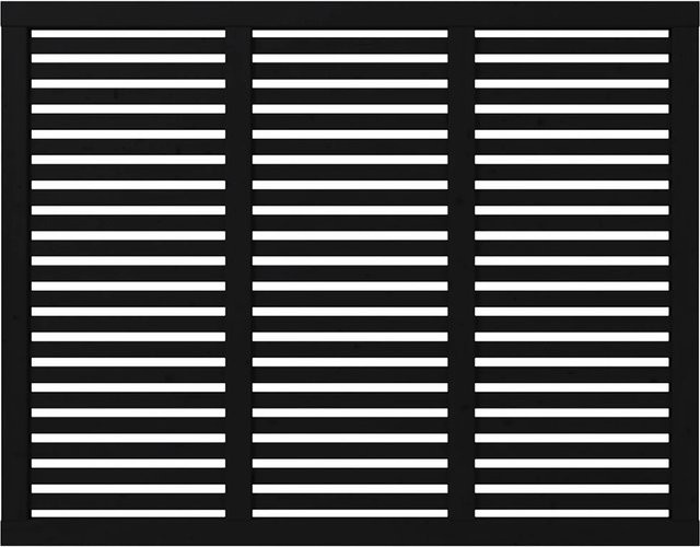 Plus Sichtschutzzaun Harmoni Palisade aus Nadelholz in Schwarz, Höhe: 180 cm, Breite: 140 cm - Bild 1