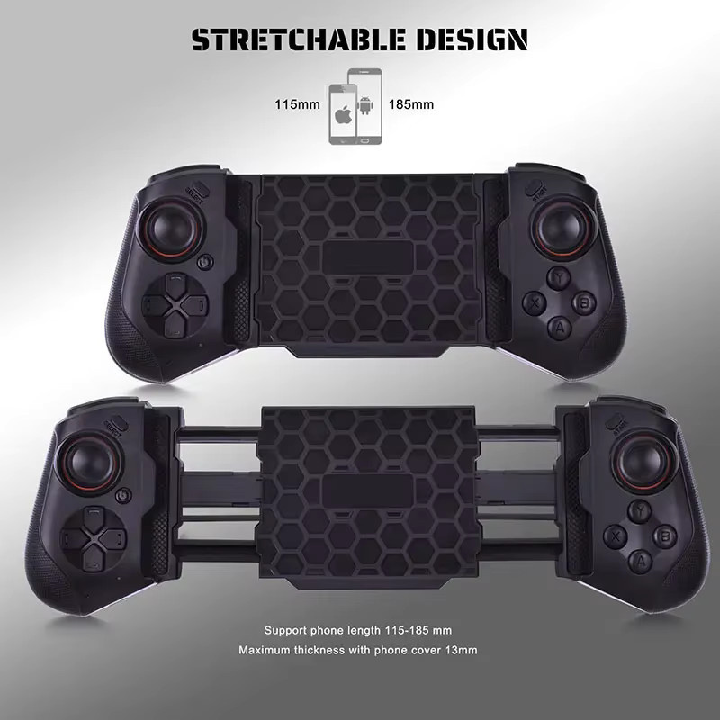 AyeBeau Bluetooth Gamepad Controller für iPhone und Android Smartphones in Schwarz - Bild 5