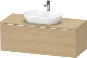 Duravit Waschtischunterschrank D-Neo beige matt wandhängend B/T: 120 x 55 cm - Bild 1