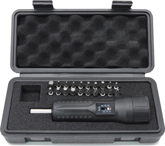 FAMEX Drehmomentschraubendreher 1/4 Zoll mit 1-6 Nm aus Chrome Vanadium in Schwarz - Bild 2