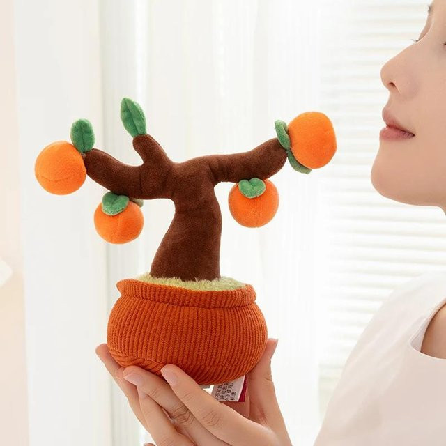 Yiran toy Simulation Topfpflanzenpuppen, Plüschtiere, 20cm - Bild 1