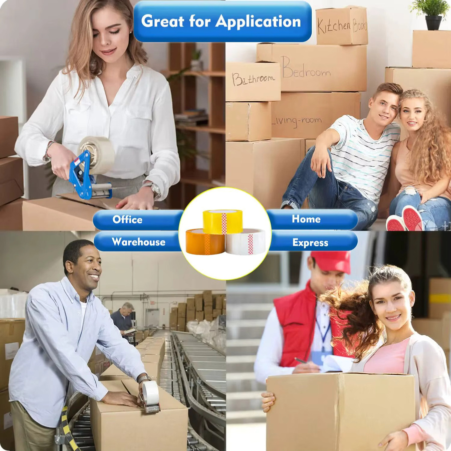 APORNI Hochviskoses OPP-Verpackungsband transparent - Bild 3