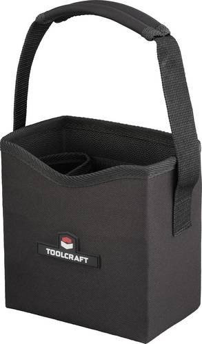 TOOLCRAFT Universal Werkzeugtasche unbestückt Schwarz B/H/T: 16,5 x 16,5 x 10,5 cm - Bild 1