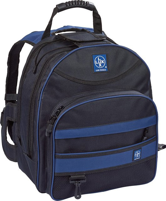 LUX-TOOLS Werkzeug-Rucksack aus Nylon in Schwarz - Bild 1