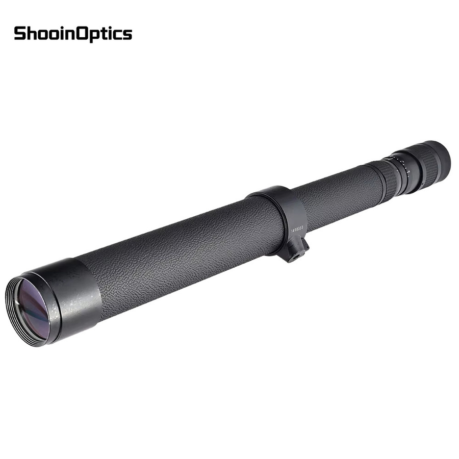 Shooin Monokular-Teleskop mit 8-24x40 Zoom und einziehbarem Metallgehäuse in Camouflage und Schwarz - Bild 2