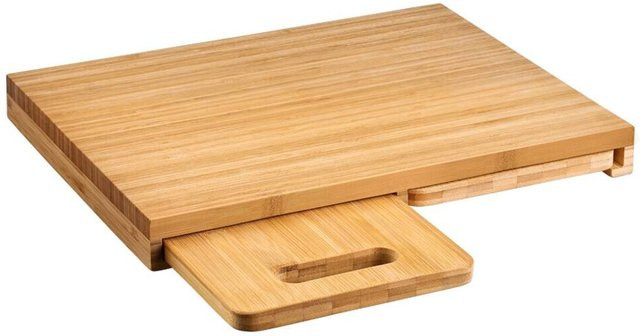 Kesper Schneidebrett aus Bambus, braun, rechteckig, B/H/L: 30 x 3,8 x 39,2 cm - Bild 1