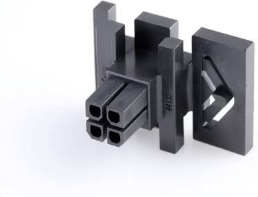 Molex Buchsengehäuse-Kabel 4-polig in Schwarz - Bild 1