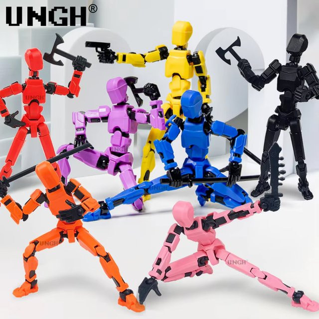 Bandai Titan T13 Multi-Gelenkiger Beweglicher Verwandlungsroboter, 13-teiliges Set - Bild 1
