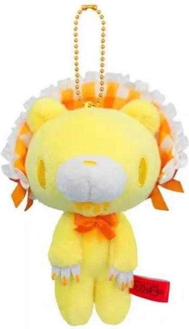 Kawaii Rosa Bär Plüschtier Schlüsselanhänger, 10cm - Bild 1