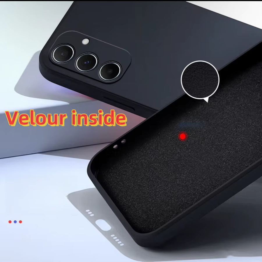 Stoßfeste Silikon Schutzhülle für Samsung Galaxy M55 M53 M51 M33 M23 M31S M30S in Schwarz - Bild 4