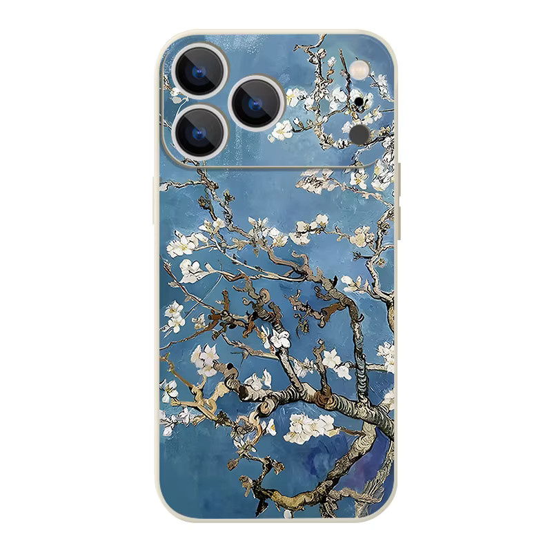 YISHANGOU Magnetische iPhone Schutzhülle mit Magnolia Blumen Druck und Lanyard, kompatibel mit iPhone 17 Pro Max bis iPhone 11, Farbe: Multicolour/Schwarz, Material: TPU - Bild 5