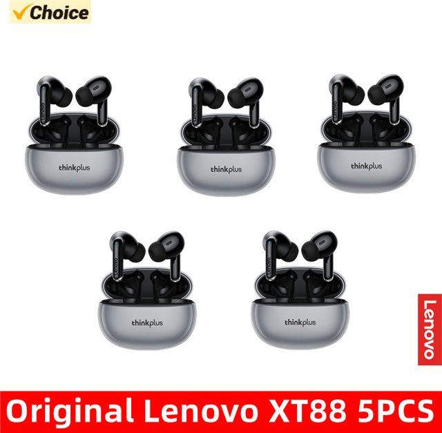 Lenovo XT88 True Wireless Bluetooth 5.3 Kopfhörer mit High Fidelity Sound und Mikrofon in Weiß - Bild 1