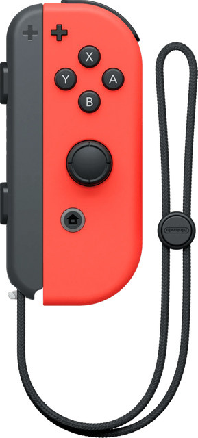 Nintendo Switch Joy-Con Rechts Neon-Rot - Bild 1