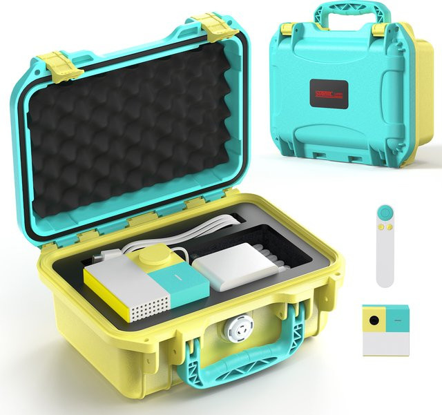 DEVASO Hartschalen-Tragetasche für Nex Playground Game System, wasserdichte Aufbewahrungsbox und Outdoor-Schutzhülle, Grün - Bild 1