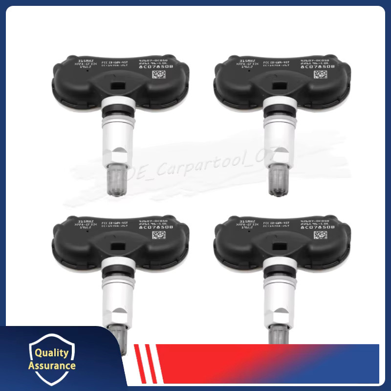 GANGLE Reifendruck Monitor Sensor Set 4er Pack Schwarz für Toyota Tundra Sienna Sequoia 315MHz TPMS 42607-0C050 42607-08010 - Bild 3