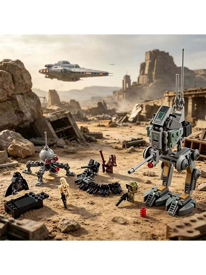 Bandai Star Wars Aufklärungsroboter-Soldaten, Baustein-Modell, 250-teiliges Set - Bild 3