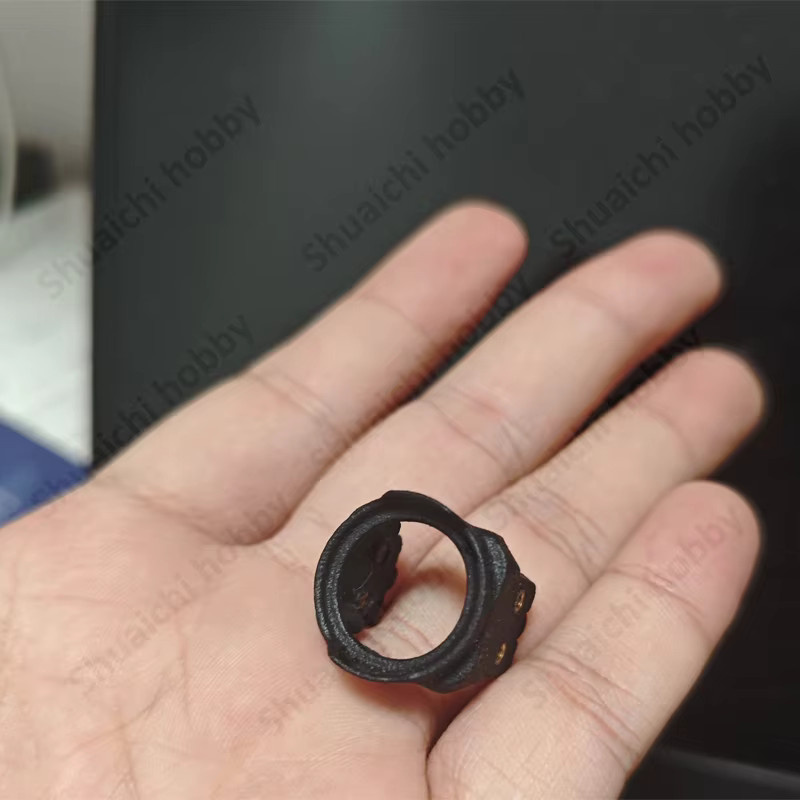 DJI O3 Air Unit Objektiv-Schutzset mit Vorder- und Rückabdeckung in Schwarz - Bild 3